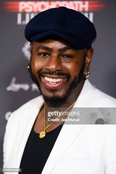 Ben Ofoedu attends the documentary premiere of "The Psychopath Life Coach" at The Curzon Mayfair on November 17, 2023 in London, England.