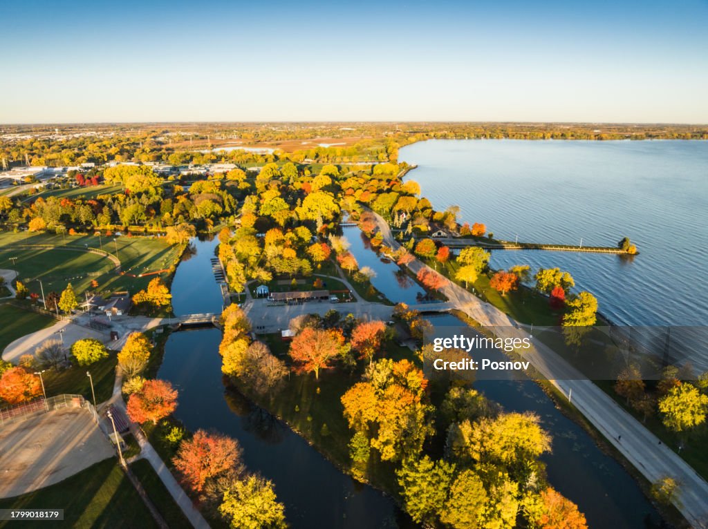 Fond du Lac and Lake Winnebago