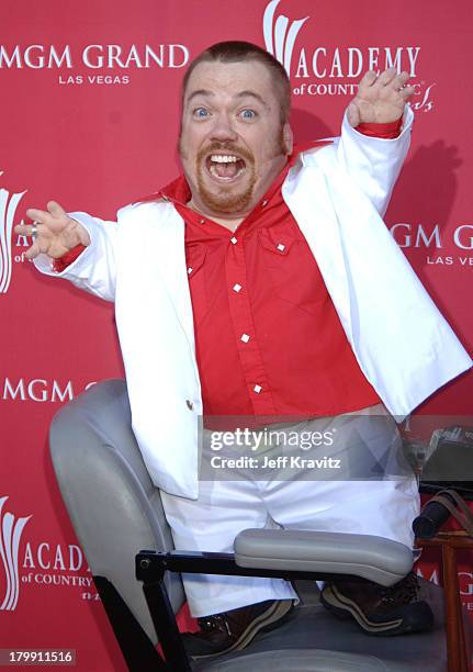 Two Foot Fred during 41st Annual Academy of Country Music Awards - Arrivals at MGM Grand Theater in Las Vegas, Nevada, United States.