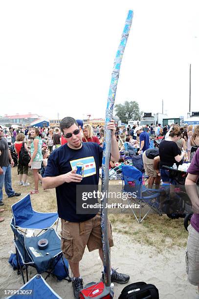 Atmosphere during the 41st Annual New Orleans Jazz & Heritage Festival Presented by Shell at the Fair Grounds Race Course on May 1, 2010 in New...