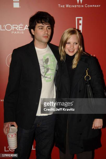 Anna Faris and husband Ben Indra during The 2006 Weinstein Company Pre-Oscar Party at Pacific Design Center in West Hollywood, CA, United States.