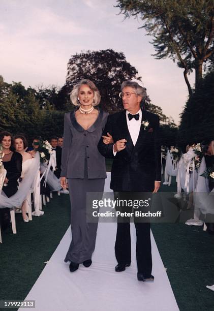 Daliah Lavi-Gans, Ehemann Chuck Gans,;Hochzeit von Tochter Kathy & Jason;Rothman, New York, USA/Amerika,