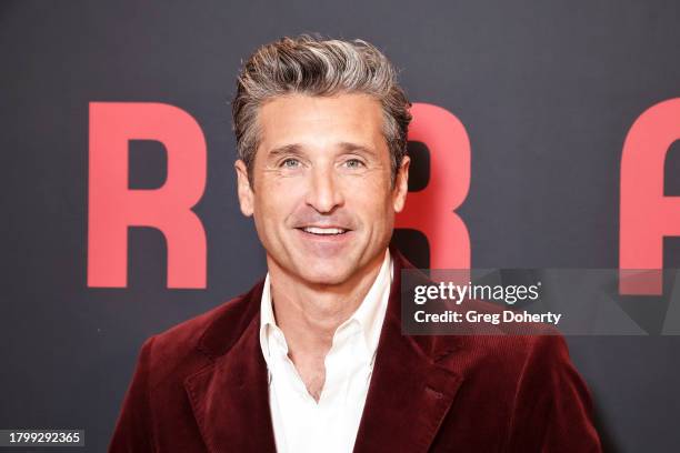 Actor Patrick Dempsey attends the NEON & The Wynn special screening of Michael Mann's FERRARI on November 17, 2023 in Las Vegas, Nevada.