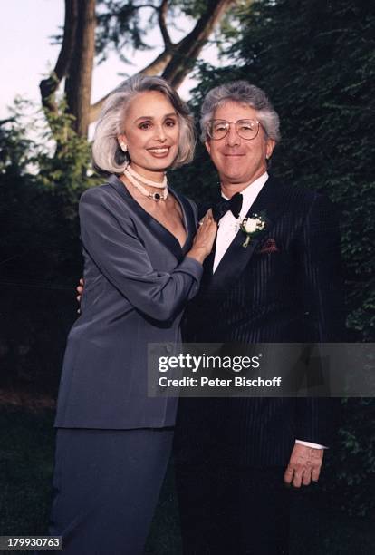 Daliah Lavi-Gans, Ehemann Chuck Gans,;Hochzeit von Tochter Kathy & Jason;Rothman, New York, USA/Amerika,