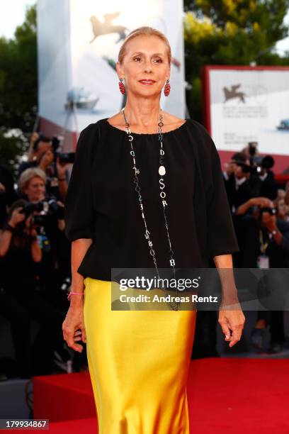 Jacqueline Baudit attends the Closing Ceremony during the 70th Venice International Film Festival at the Palazzo del Cinema on September 7, 2013 in...