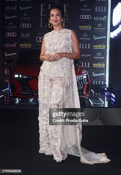 Anoushka Shankar attends the ELLE List awards on November 17, 2023 in Mumbai, India.