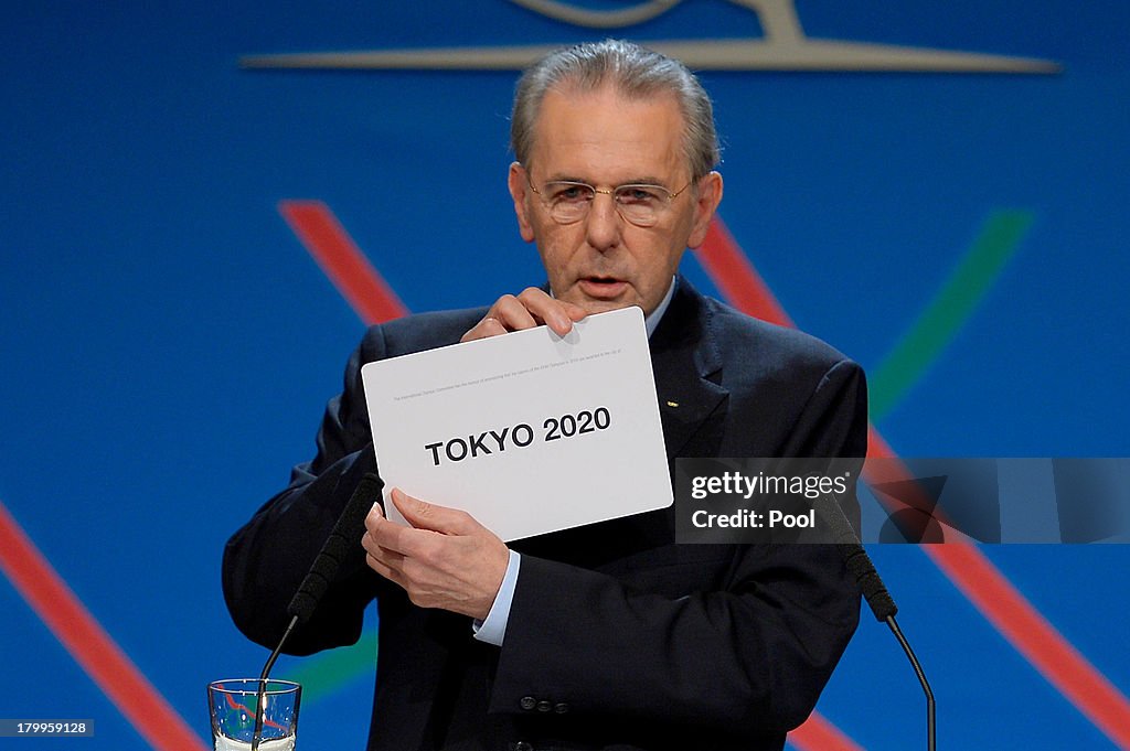 125th IOC Session Buenos Aires - 2020 Olympics Host City Announcement