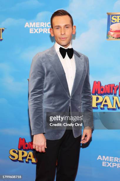 Paul Tate dePoo III attends "Spamalot" Opening Night at St. James Theatre on November 16, 2023 in New York City.