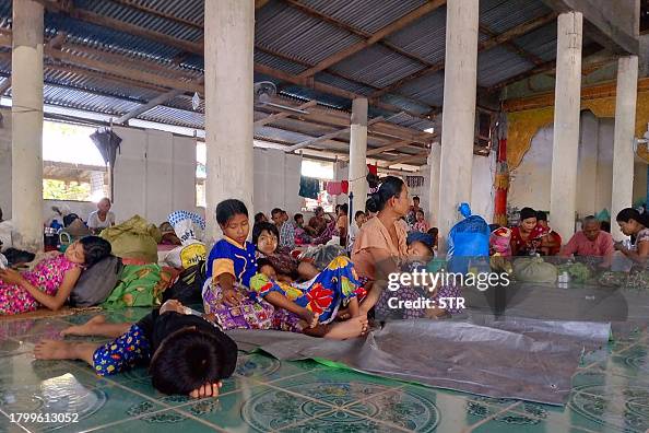 MYANMAR-CONFLICT-REFUGEE MYANMAR-CONFLICT-REFUGEE