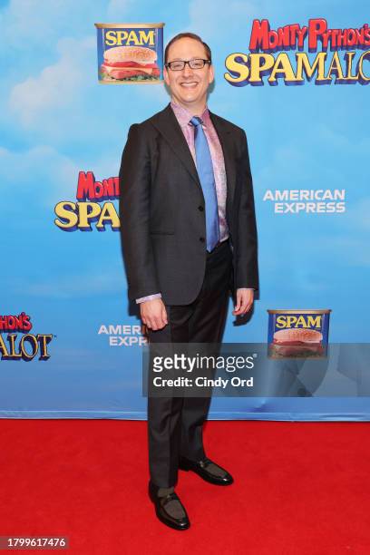 John Bell attends "Spamalot" Opening Night at St. James Theatre on November 16, 2023 in New York City.