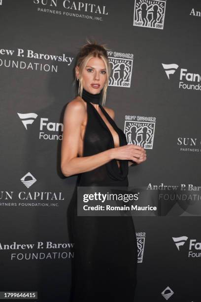 Charlotte McKinney attends 25th Annual Best Buddies Miami Gala at Ice Palace Studios on November 17, 2023 in Miami, Florida.