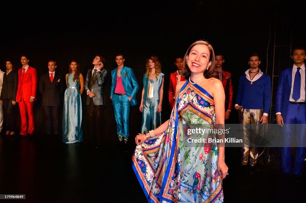 Malan Breton - Front Row & Backstage - Spring 2014 Mercedes-Benz Fashion Week