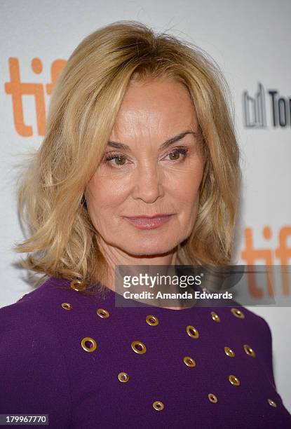 Actress Jessica Lange attends the "Therese" premiere during the 2013 Toronto International Film Festival at Isabel Bader Theatre on September 7, 2013...