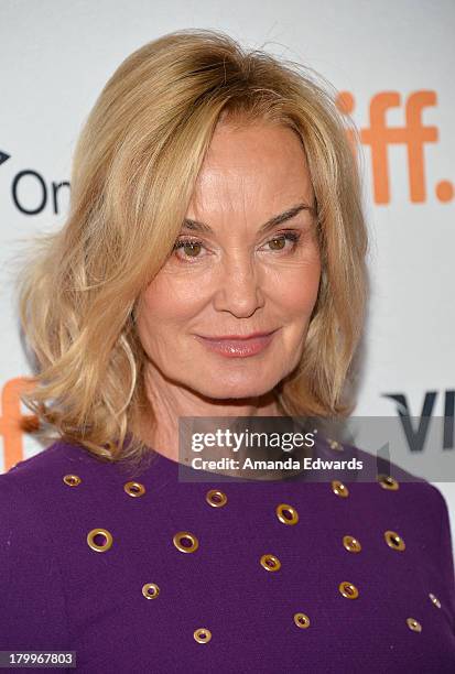 Actress Jessica Lange attends the "Therese" premiere during the 2013 Toronto International Film Festival at Isabel Bader Theatre on September 7, 2013...