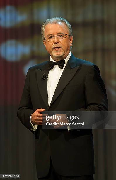 Roberto Zuccato, President of Fondazione Il Campiello e di Confindustria Veneto at La Fenice Theater on September 7, 2013 in Venice, Italy. This year...