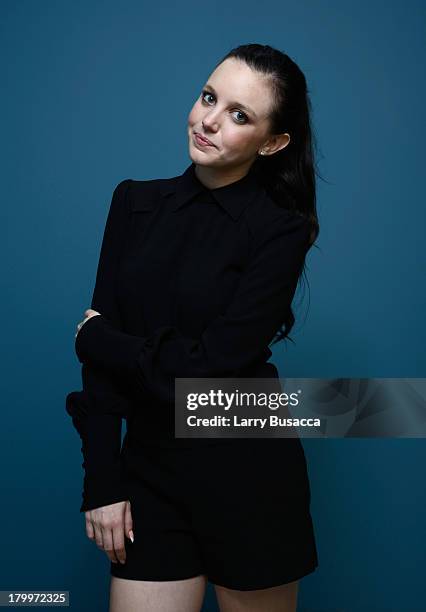 Actress Claudia Levy of 'Palo Alto' poses at the Guess Portrait Studio during 2013 Toronto International Film Festival on September 7, 2013 in...