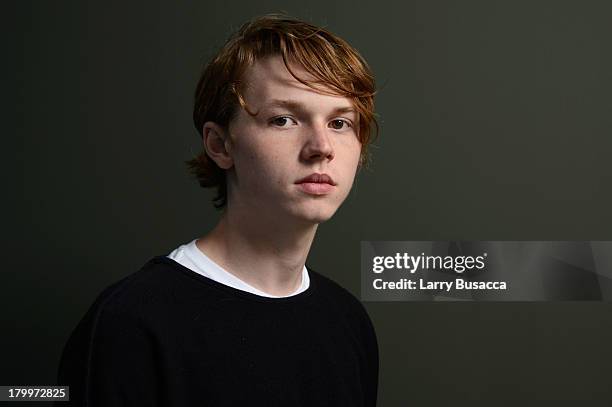 Actor Jack Kilmer of 'Palo Alto' poses at the Guess Portrait Studio during 2013 Toronto International Film Festival on September 7, 2013 in Toronto,...