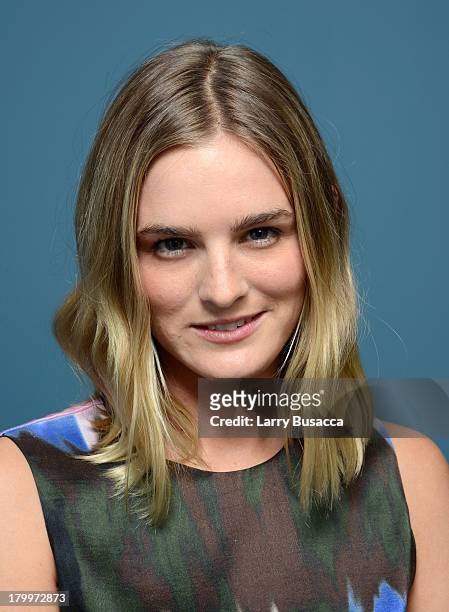 Actress Nathalie Love of 'Palo Alto' poses at the Guess Portrait Studio during 2013 Toronto International Film Festival on September 7, 2013 in...