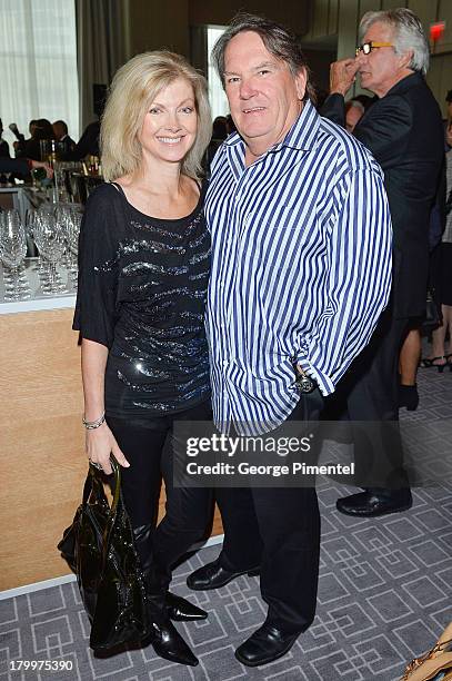 Assistant Director Catherine Gourdier and Producer Don Carmody attend the George Christy Luncheon during the 2013 Toronto International Film Festival...