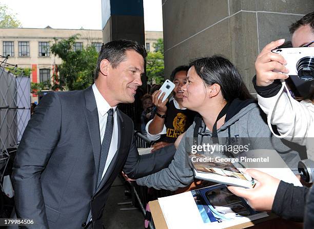 Actor Josh Brolin arrives at the "Labor Day" Premiere during the 2013 Toronto International Film Festival at Ryerson Theatre on September 7, 2013 in...