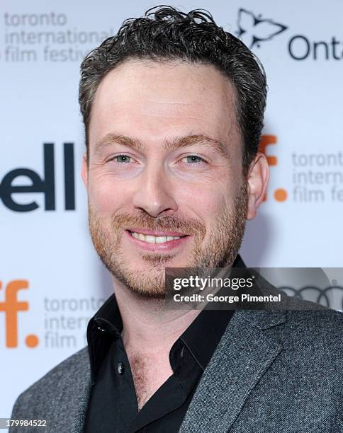 Cinematographer Eric Steelberg arrives at the "Labor Day" Premiere during the 2013 Toronto International Film Festival at Ryerson Theatre on...