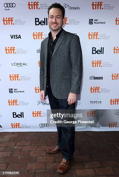 Cinematographer Eric Steelberg arrives at the "Labor Day" Premiere during the 2013 Toronto International Film Festival at Ryerson Theatre on...