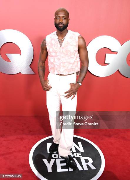 Dwyane Wade arrives at the 2023 GQ Men Of The Year at Bar Marmont on November 16, 2023 in Los Angeles, California.