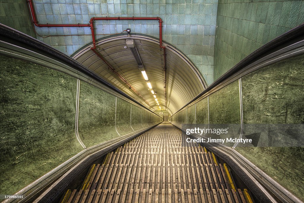 Pedestrian tunnel, Newcastle