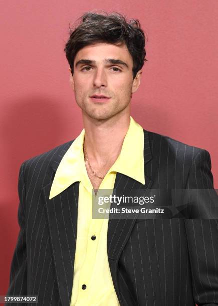 Jacob Elordi arrives at the 2023 GQ Men Of The Year at Bar Marmont on November 16, 2023 in Los Angeles, California.
