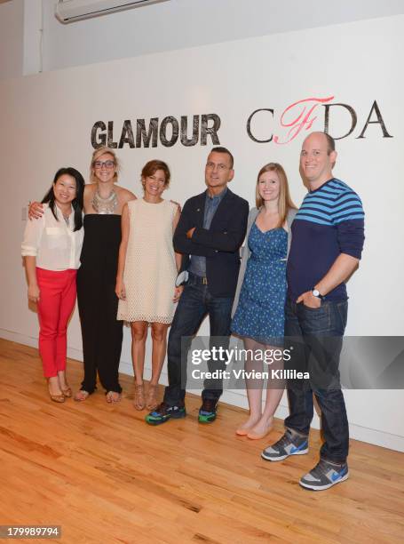 And Founder of Zola Shan-Lyn Ma, Jen Abel of General Assemb.ly, editor in Chief of Glamour Magazine Cindi Leive, CFDA CEO Steven Kolb, event director...