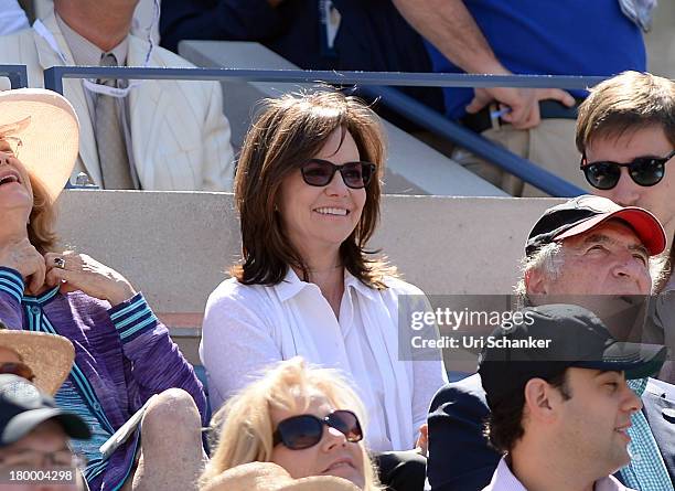 Sally Field attends the 2013 US Open at USTA Billie Jean King National Tennis Center on September 7, 2013 in New York City.