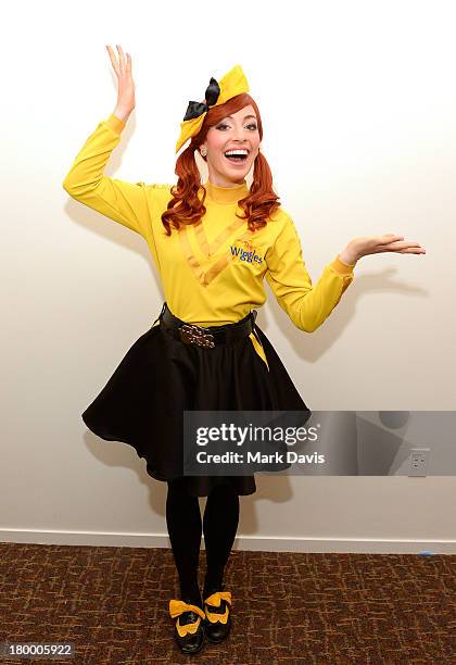 Actress Emma Watkins attends 'The Wiggles Portrait Session' held at the Thousand Oaks Civic Arts Plaza on September 7, 2013 in Thousand Oaks,...