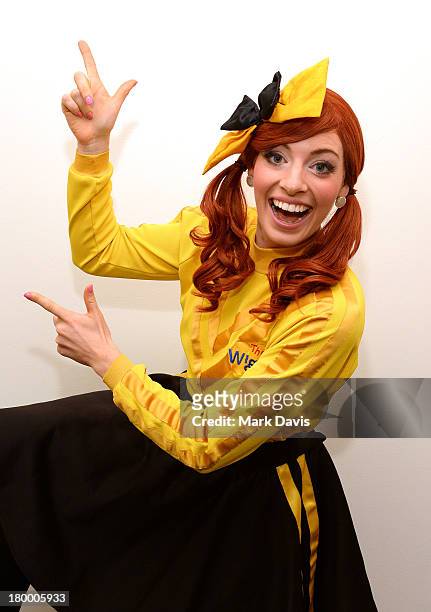 Actress Emma Watkins attends 'The Wiggles Portrait Session' held at the Thousand Oaks Civic Arts Plaza on September 7, 2013 in Thousand Oaks,...