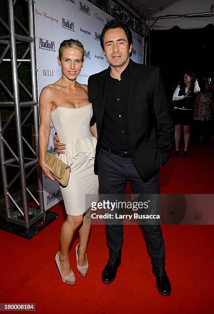 Actor Demian Bichir and wife Lisset Gutierrez attend the Fox Searchlight TIFF party during the 2013 Toronto International Film Festival at Spice...