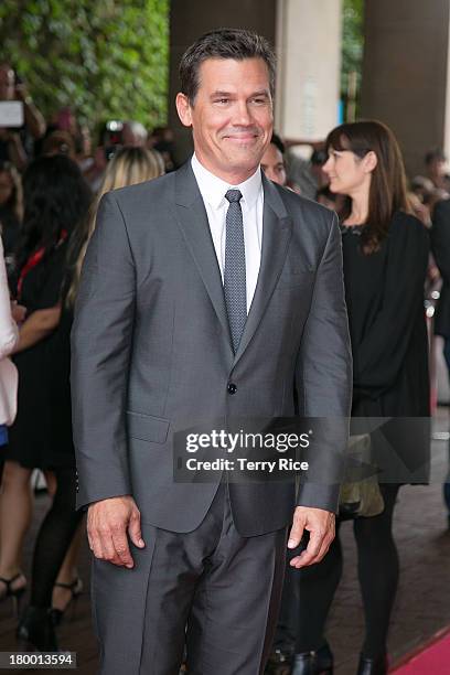 Actor Josh Brolin attends the 'Labor Day' premiere during the 2013 Toronto International Film Festival at Ryerson Theatre on September 7, 2013 in...