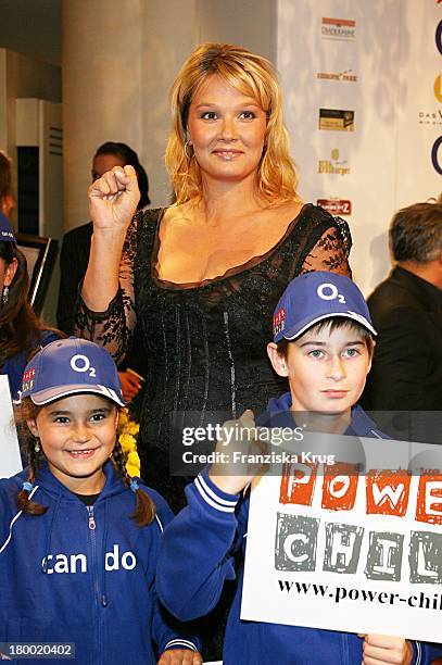 Franziska Van Almsick Bei Der "United People Charity Night2006 Zugunsten Power-Child" Im Hotel Bayrischen Hof In München .