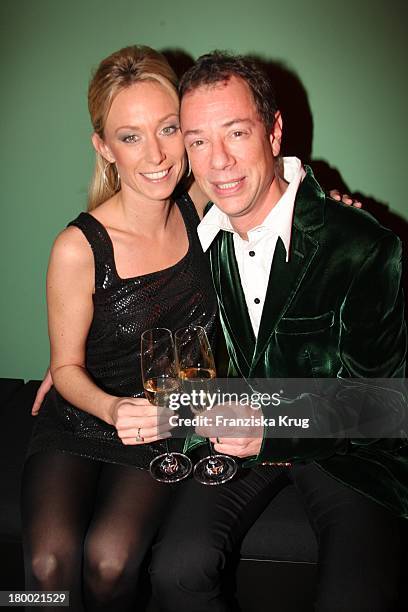 Sammy Brauner Und Alexandra Christmann Bei Der Party "10 Jahre Departmentstore Quartier 206" In Berlin .