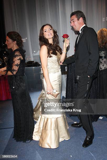 Michael Stich Und Ehefrau Alexandra Bei Der Charity Gala Und Weltpremiere Der Montblanc Prinz Rainier Iii Limited Edition 81 Hommage An Fürst Rainier...