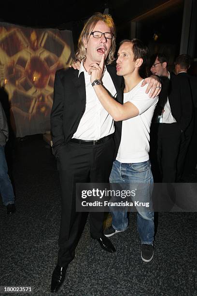 Benno Fürmann Und Leander Haussmann Bei Der Party Nach Der Premiere Von "Warum Männer Nicht Zuhören Und Frauen Schlecht Einparken Können" Im Cinemaxx...