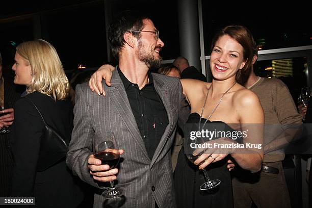 Oscar Roehler Und Jessica Schwarz Bei Der Party Nach Der Premiere Von "Warum Männer Nicht Zuhören Und Frauen Schlecht Einparken Können" Im Cinemaxx...