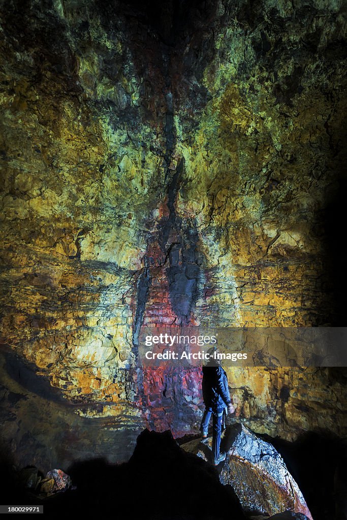 Volcano Magma Chamber, Thrihnukagigur, Iceland