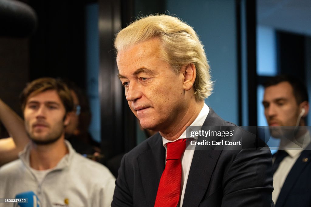 Coalition Talks At Dutch Parliament After Far-Right Election Win