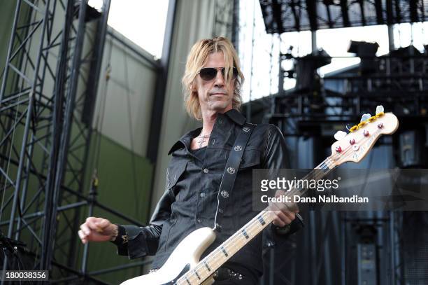 Bass player Duff McKagan of Walking Papers performs at Uproar Festival at the Gorge Amphitheater on September 7, 2013 in George, Washington.