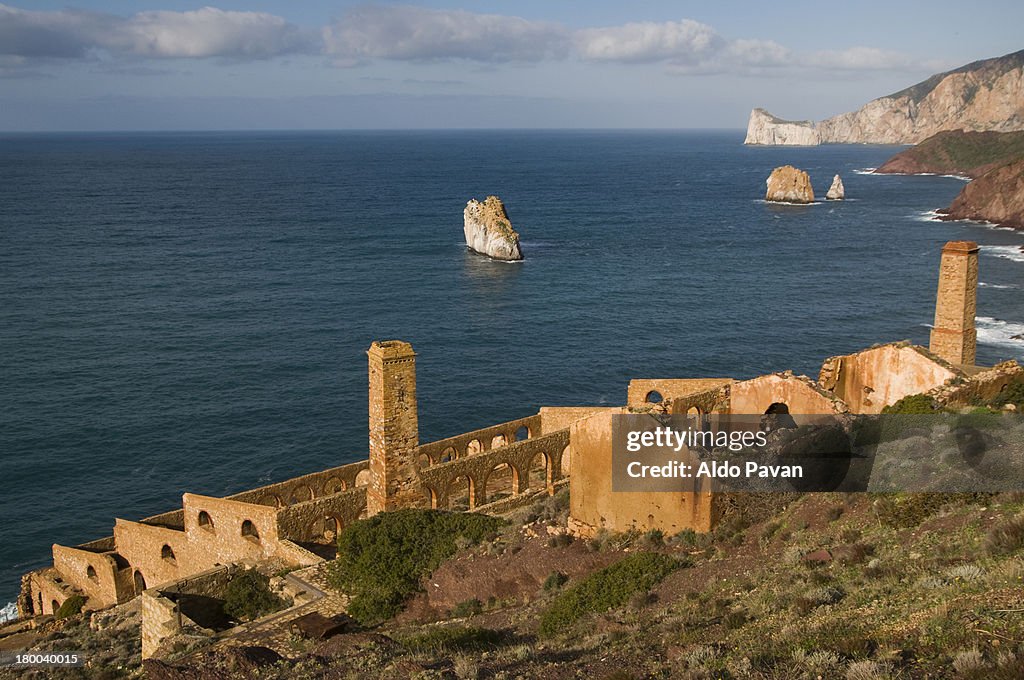 Old mine of galena and calamine, Laveria Lamarmora