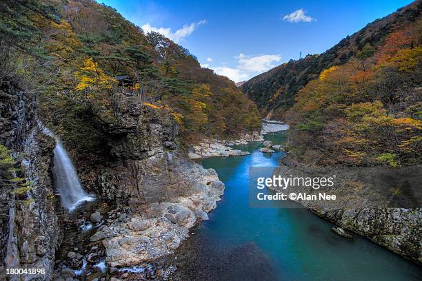ryuokyo - präfektur tochigi stock-fotos und bilder