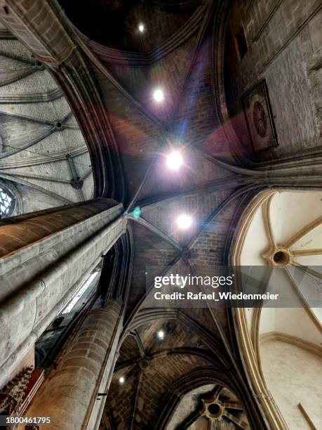 narbonne cathedral - narbonne stock-fotos und bilder