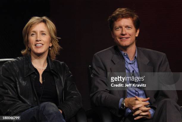 Felicity Huffman & Eric Stoltz during Showtime Networks Inc. Television Critics Associations Presentation at Renaissance Hotel in Hollywood, CA,...