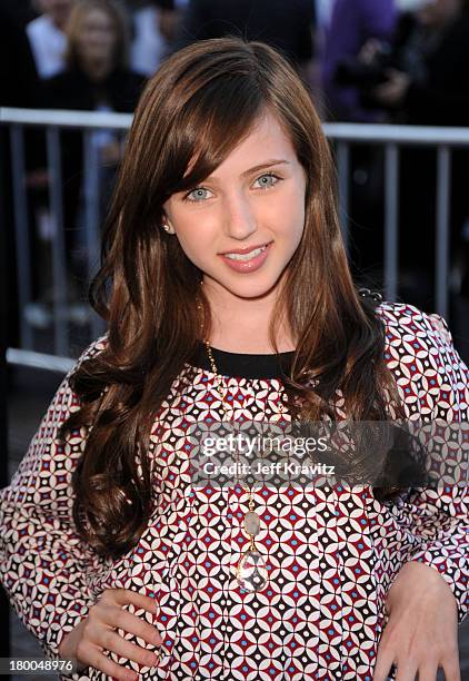 Actress Ryan Newman arrives to the Los Angeles premiere of The Perfect Game in the Pacific Theaters at the Grove on April 5, 2010 in Los Angeles,...