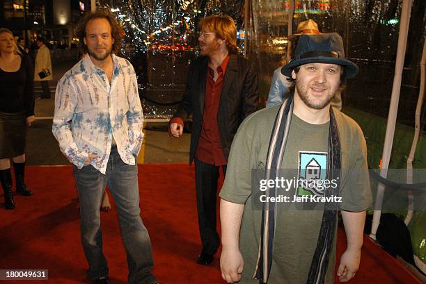 Phish during DreamWorks Premiere of Old School - Arrivals at Grauman's Chinese Theatre in Hollywood, CA, United States.