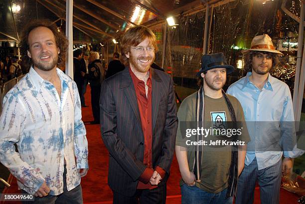 Phish during DreamWorks Premiere of Old School - Arrivals at Grauman's Chinese Theatre in Hollywood, CA, United States.